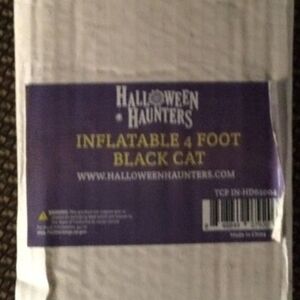 Halloween Haunters Inflatable Black Cat